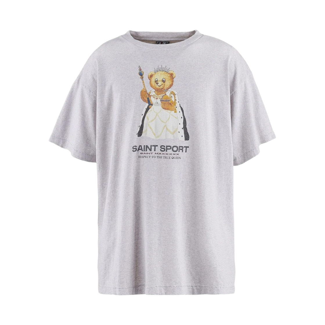 세인트 마이클 트루 퀸 숏슬리브 티셔츠 그레이(Saint Mxxxxxx True Queen S/S T-Shirt Gray)