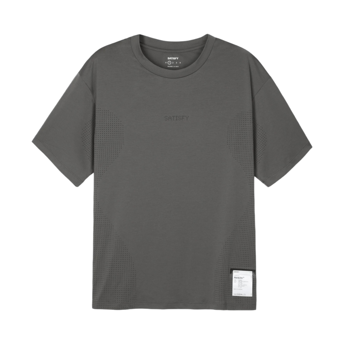 5339-GR-PERF Satisfy Auralite Air T-Shirt Graphite