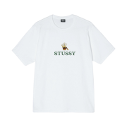Stussy Crowned T-Shirt White