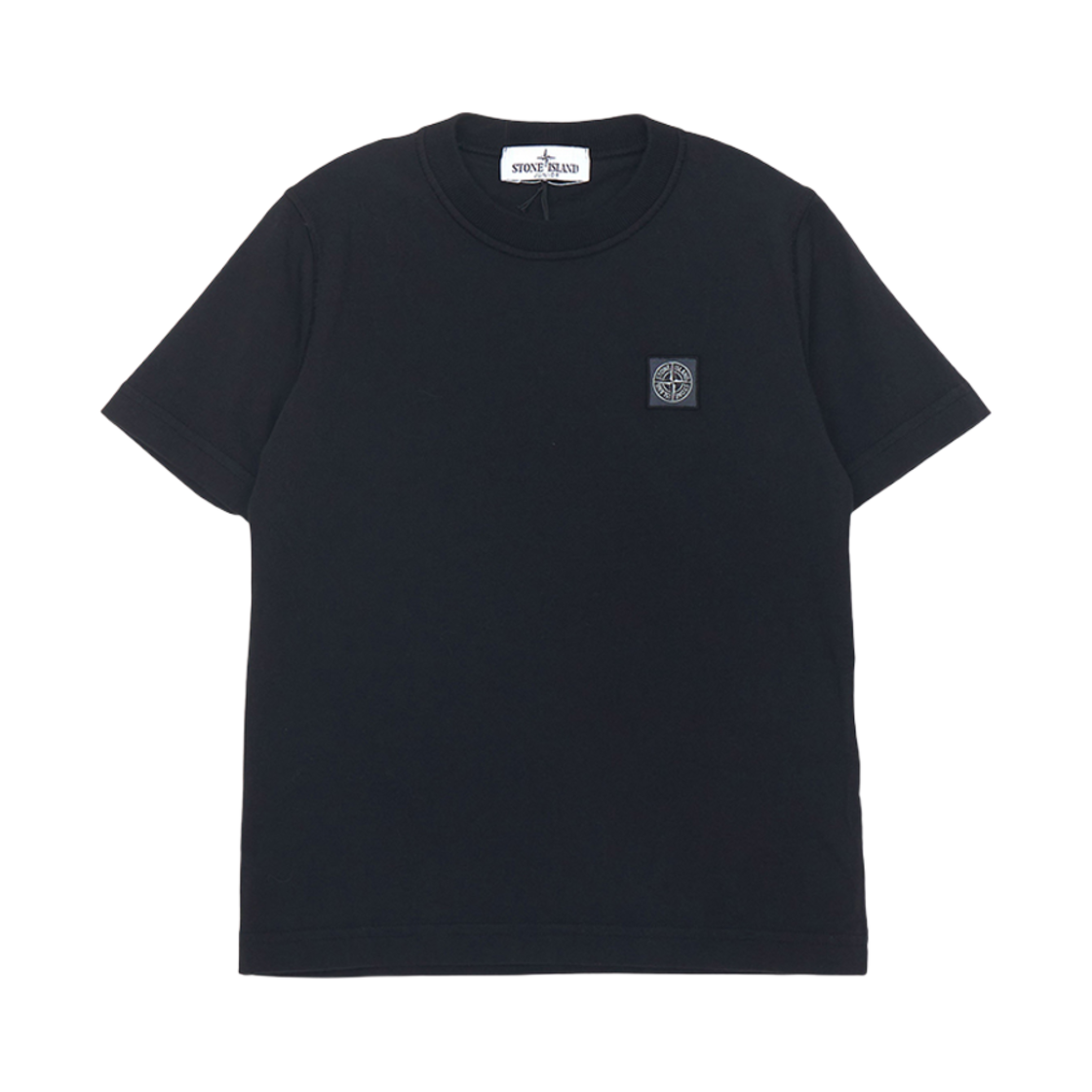 K1S1621000-06S0050-V0029 (Kids) Stone Island 2100006 Short Sleeve T-Shirt Black - 25SS
