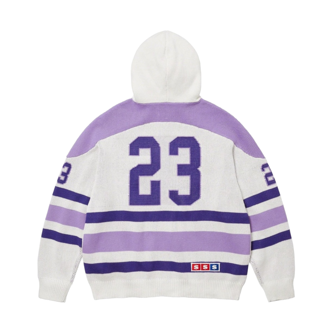 슈프림 USA 집업 후드 스웨터 화이트 - 23FW(Supreme USA Zip Up Hooded Sweater White - 23FW) - 2