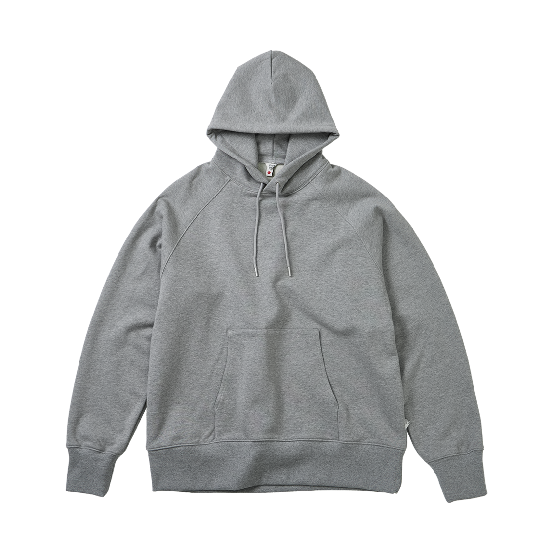 FPGMT03MG Found Pocket FPP Crew Hoodie Melange Grey