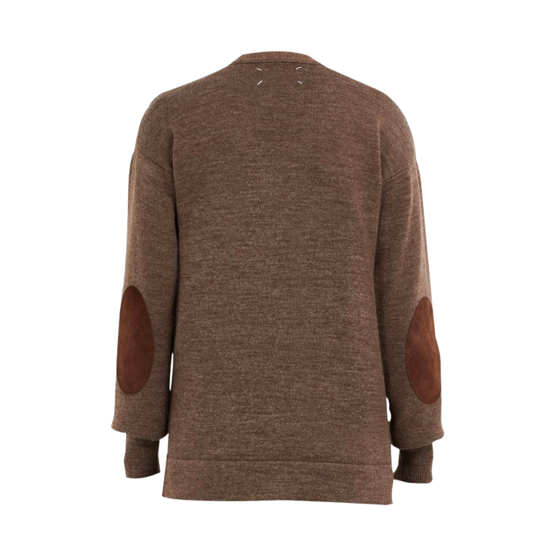 메종 마르지엘라 엘보우 패치 가디건 브라운(Maison Margiela Elbow Patch Cardigan Brown) - 2