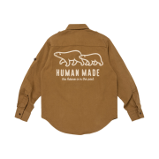 Human Made Hunting Shirt Brown