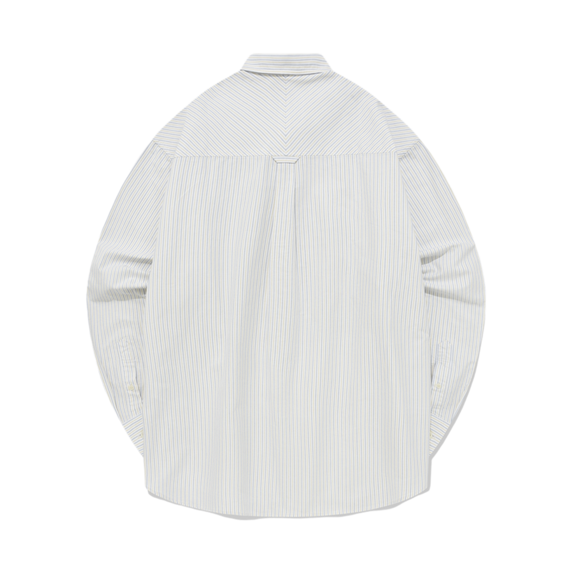 커버낫 C 로고 옥스포드 스트라이프 셔츠 스카이 블루(Covernat C Logo Oxford Stripe Shirt Sky Blue) - 2