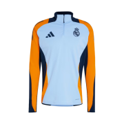 Adidas Real Madrid Tiro 24 Competition Training Top Glow Blue Crew Orange - KR Sizing