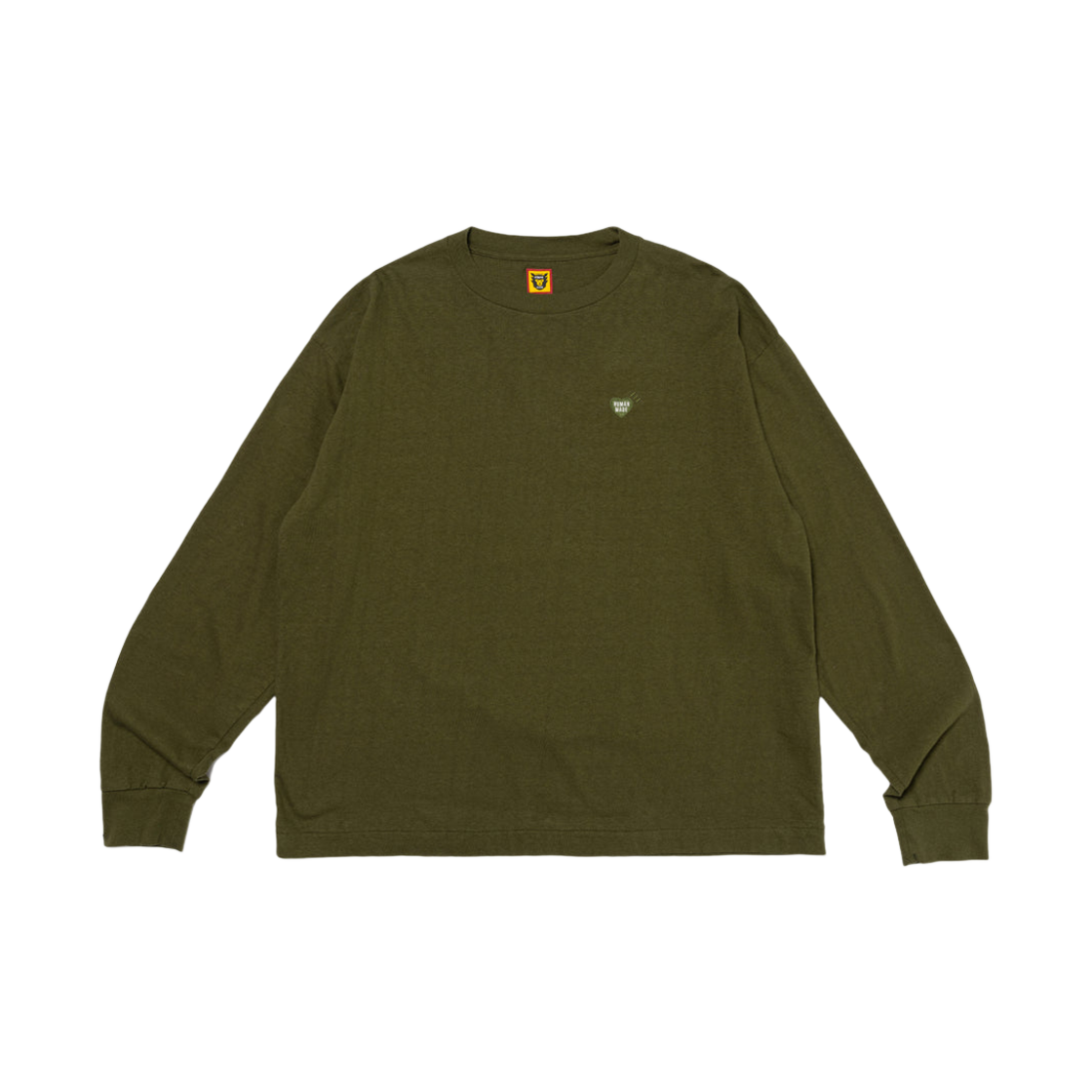 휴먼 메이드 그래픽 롱슬리브 티셔츠 올리브 드랩(Human Made Graphic L/S T-Shirt Olive Drab) - 2
