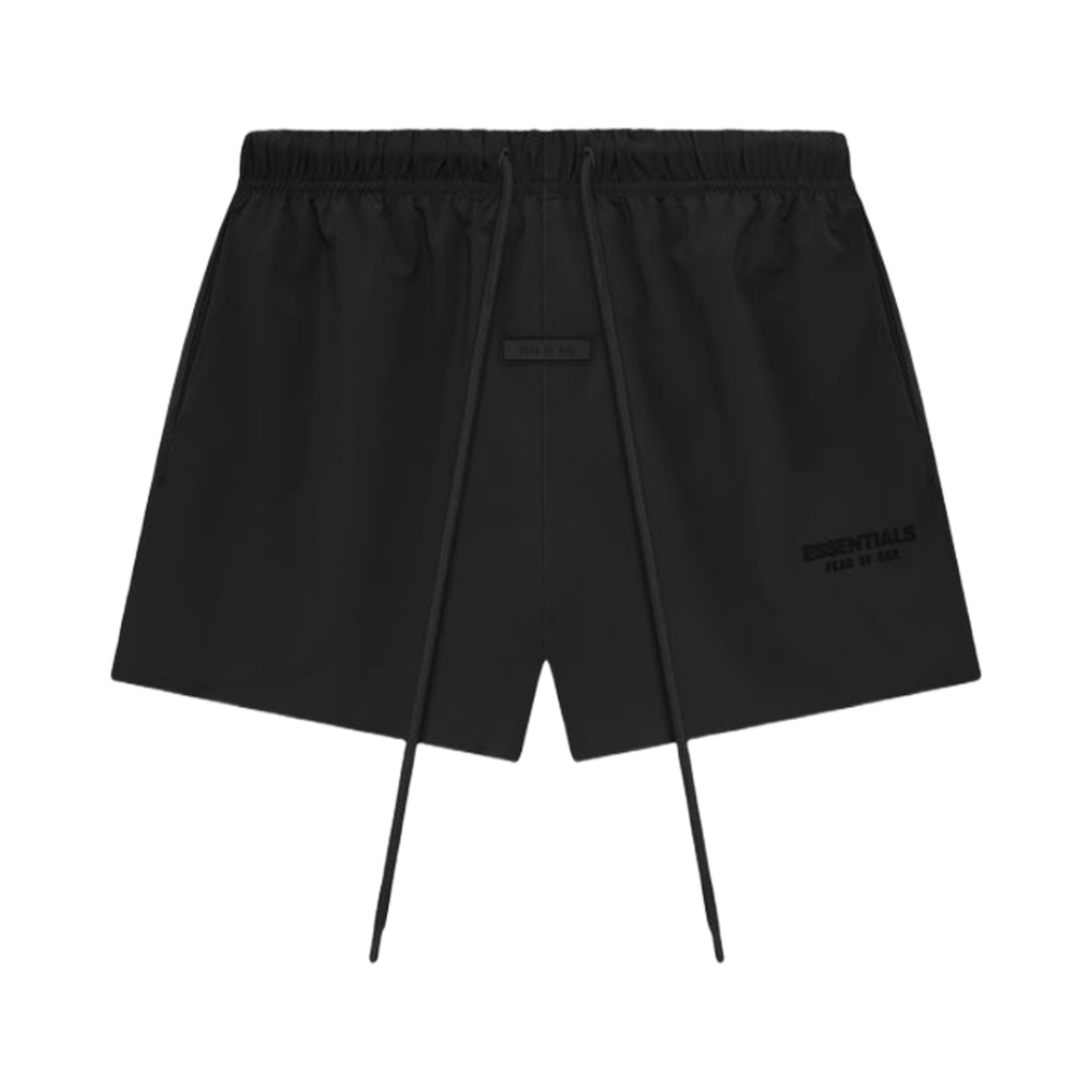 에센셜 나일론 러닝 쇼츠 제트 블랙 - 24SS(Essentials Nylon Running Shorts Jet Black - 24SS) - 1