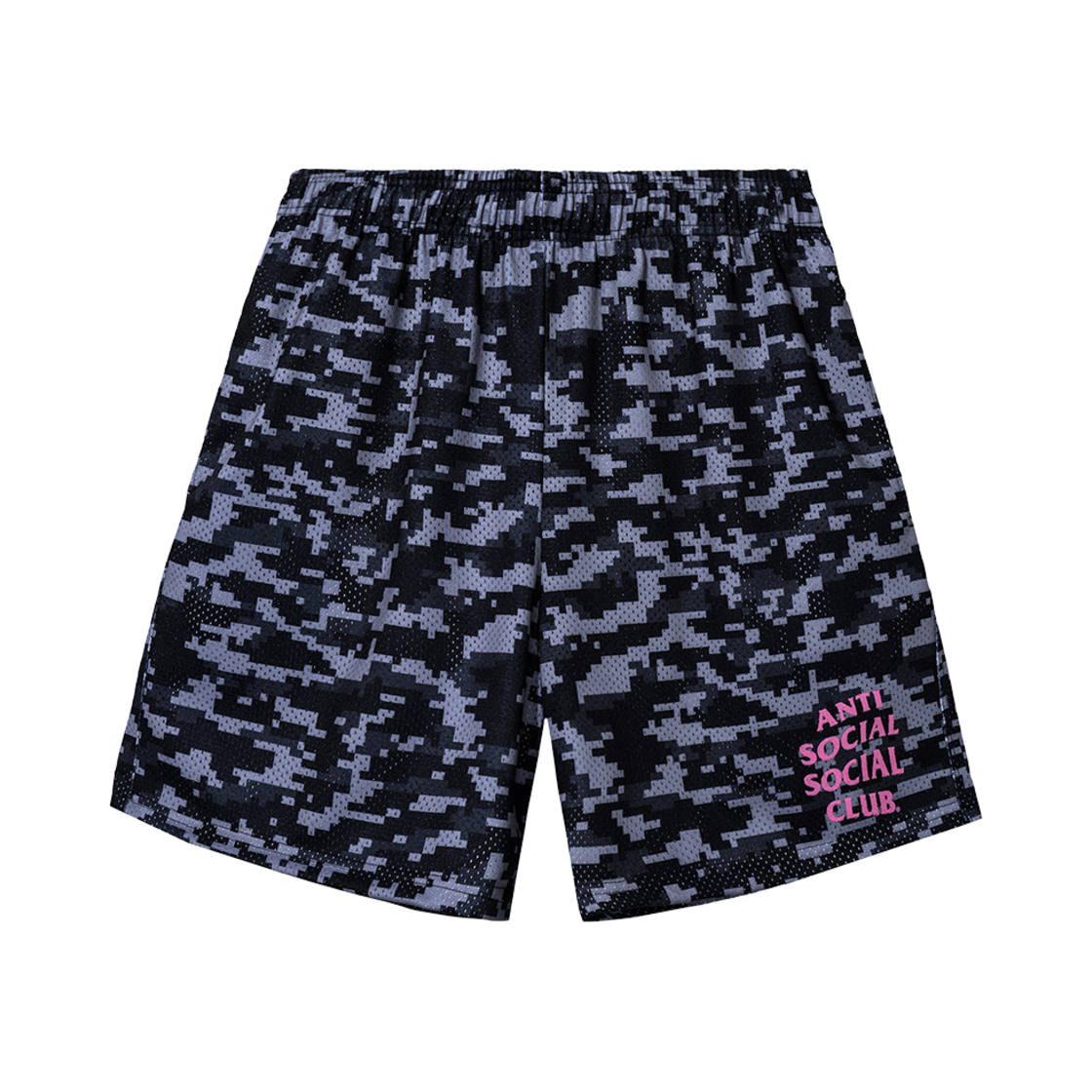TI25A1001161 Anti Social Social Club Pixel Camo Short Black