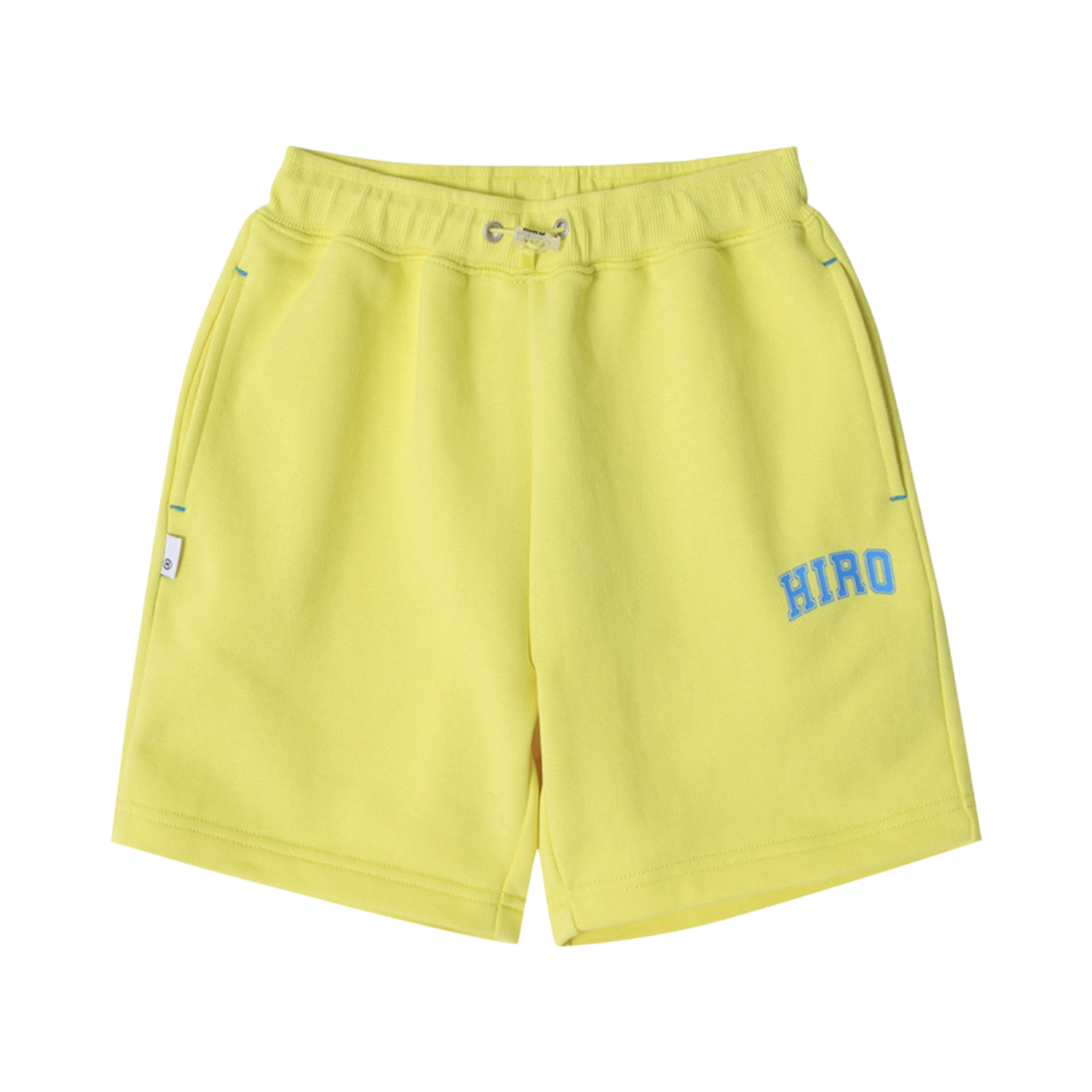 (키즈) 히로 블랭크 하프 팬츠 옐로우((Kids) Hiro Blank Half Pants Yellow)