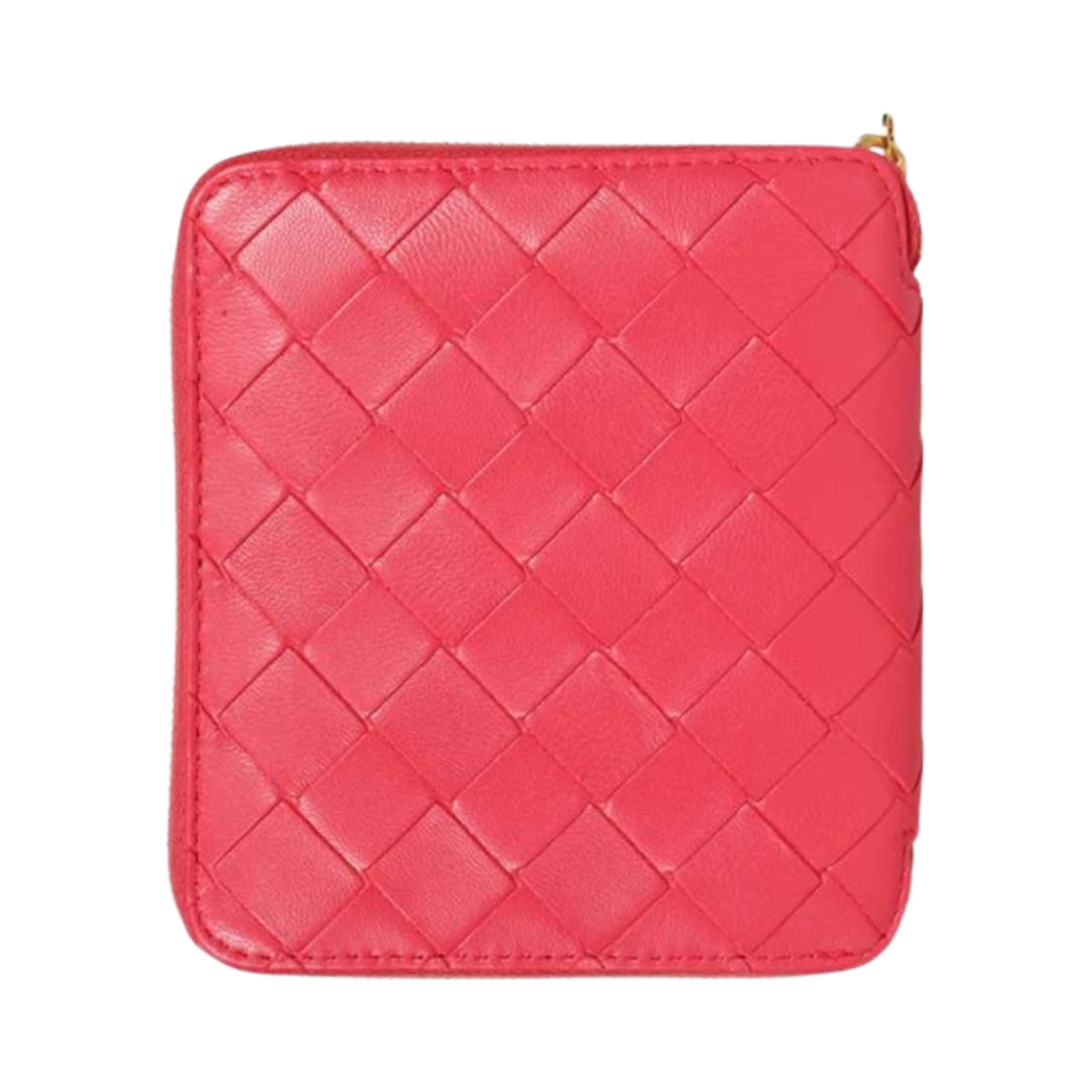 보테가 베네타 컴팩트 집 어라운드 지갑 크랜베리(Bottega Veneta Compact Zip Around Wallet Cranberry) - 3