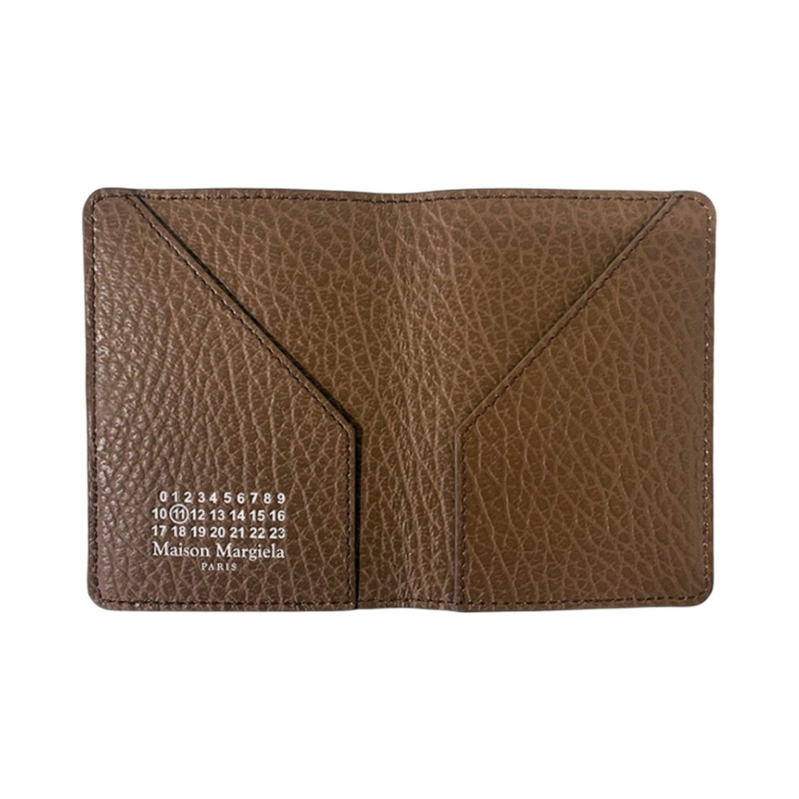 메종 마르지엘라 포 스티치 바이폴드 카드 홀더 브라운(Maison Margiela Four Stitch Bi-Fold Card Holder Brown) - 2