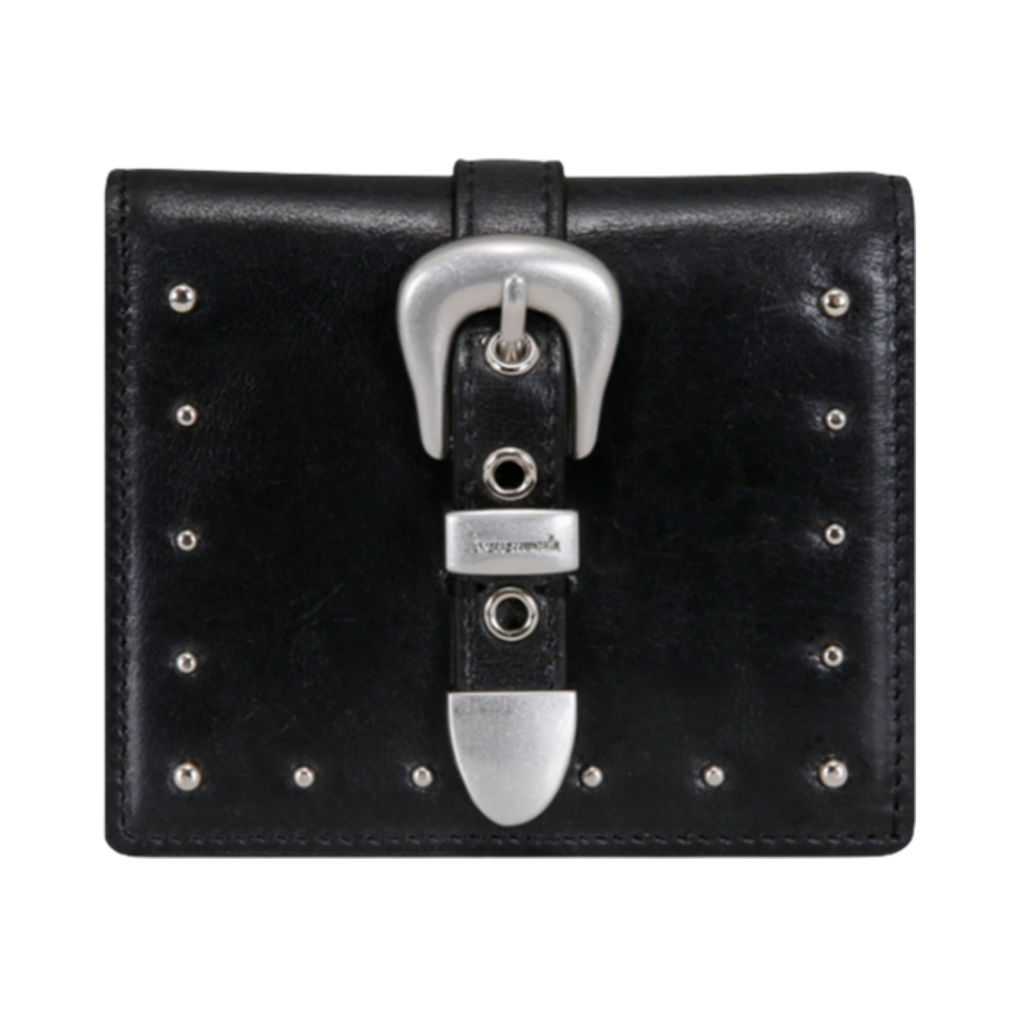 - Aviemuah Belt Stud Wallet Black