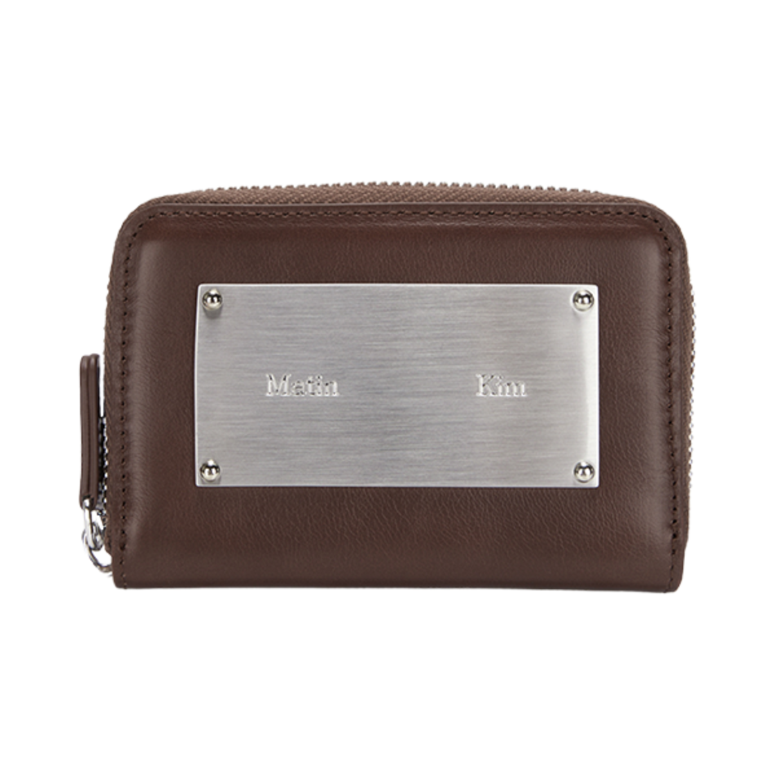 - Matin Kim Vintage Compact Wallet Brown