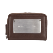 Matin Kim Vintage Compact Wallet Brown