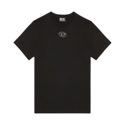 Diesel T-Diegor-G13 Raised Oval D Logo T-Shirt Black