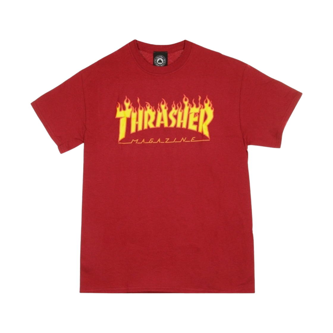 트레셔 플레임 티셔츠 카디나 레드