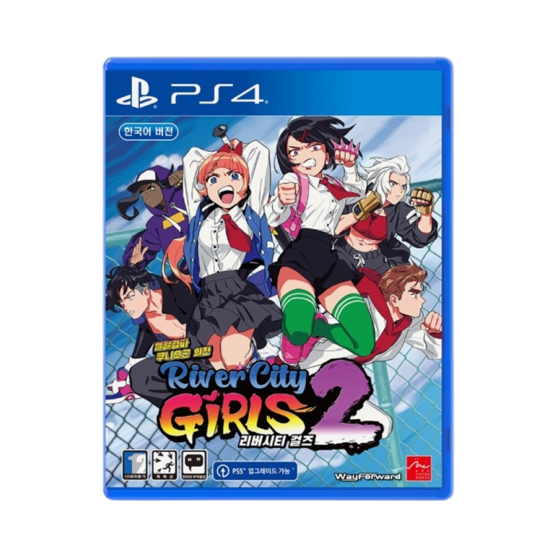 플레이스테이션 4 열혈경파 쿠니오군 외전 리버시티 걸즈 2 (국내 정식 발매 제품)(Playstation 4 River City Girls 2 (Korean Ver.))