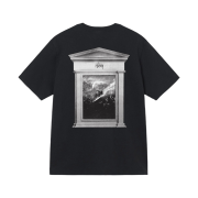 Stussy Surf Tomb Pigment Dyed T-Shirt Black