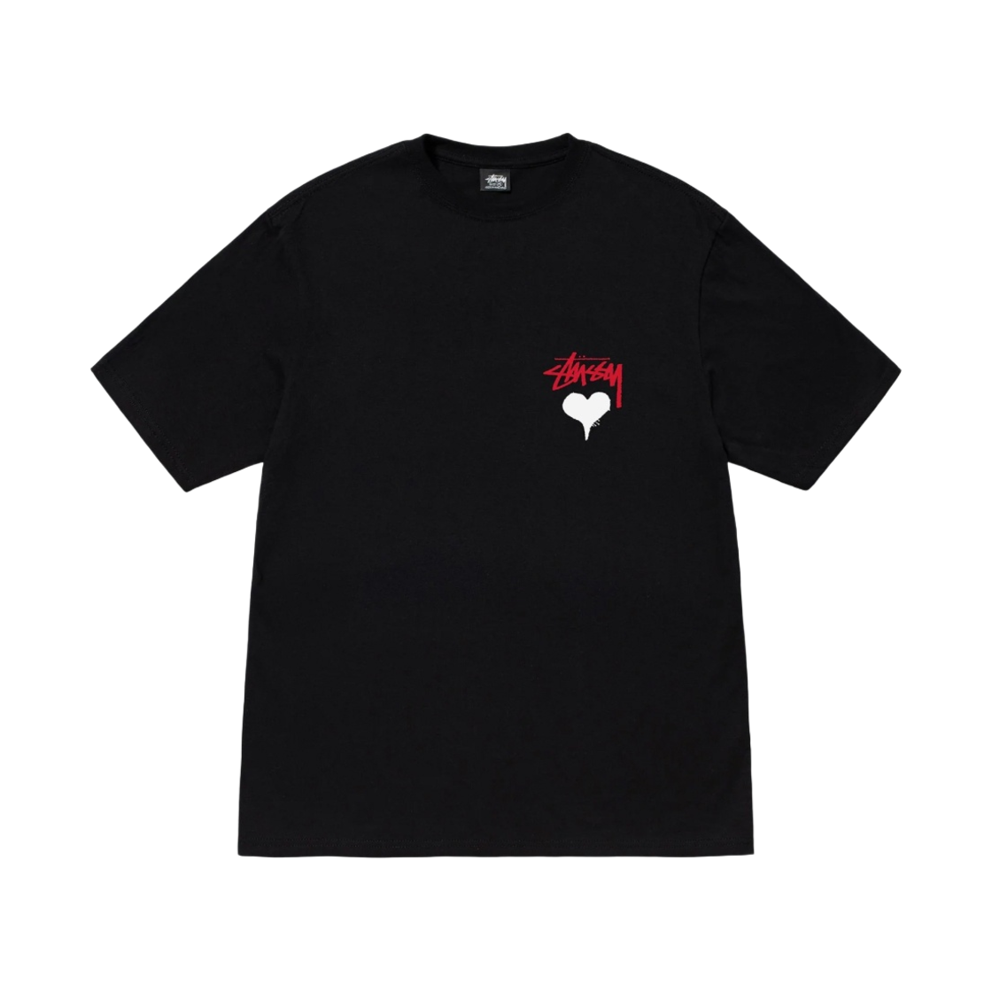 ★韓国の人気★【STUSSY】★Stussy Big Stock T-Shir.t★Black★ Stussy Stock Seoul T-Shirt Black 2024, Black (100% Authentic