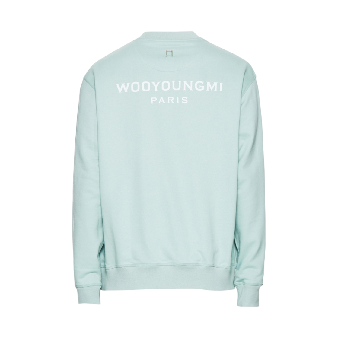 W233TS27717M Wooyoungmi Back Logo Sweatshirt Mint - 23FW
