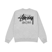 Stussy Stock London Crew Ash Heather