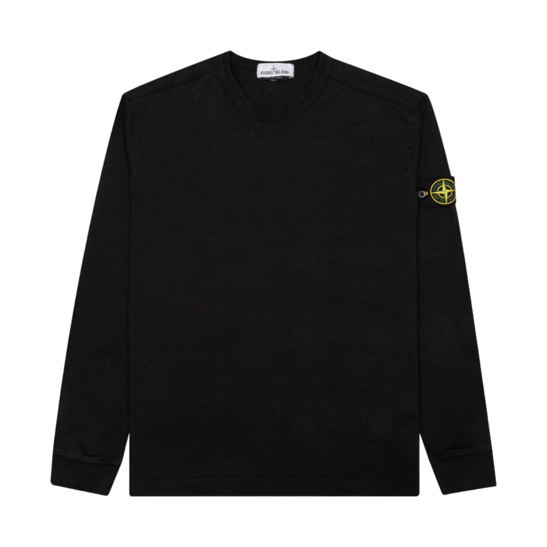 스톤 아일랜드 64450 롱슬리브 크루넥 스웨트셔츠 블랙 - 21SS(Stone Island 64450 Long Sleeve Crewneck Sweatshirt Black - 21SS)