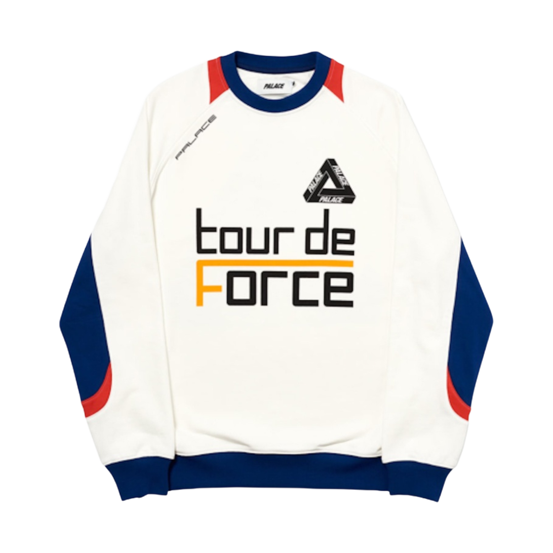팔라스 투르 드 포스 크루넥 화이트 - 19FW(Palace Tour de Force Crew White - 19FW) - 1