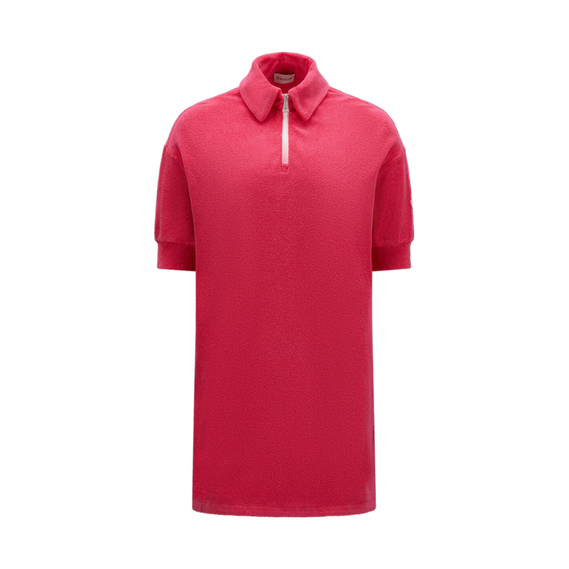 (W) 몽클레르 테리클로스 폴로 드레스 푸시아 - 23SS((W) Moncler Terrycloth Polo Dress Fuchsia - 23SS) - 1