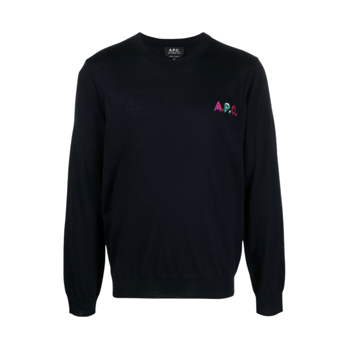 아페쎄 브라이언 로고 니트 다크 네이비(A.P.C. Brian Logo Knit Dark Navy) - 1