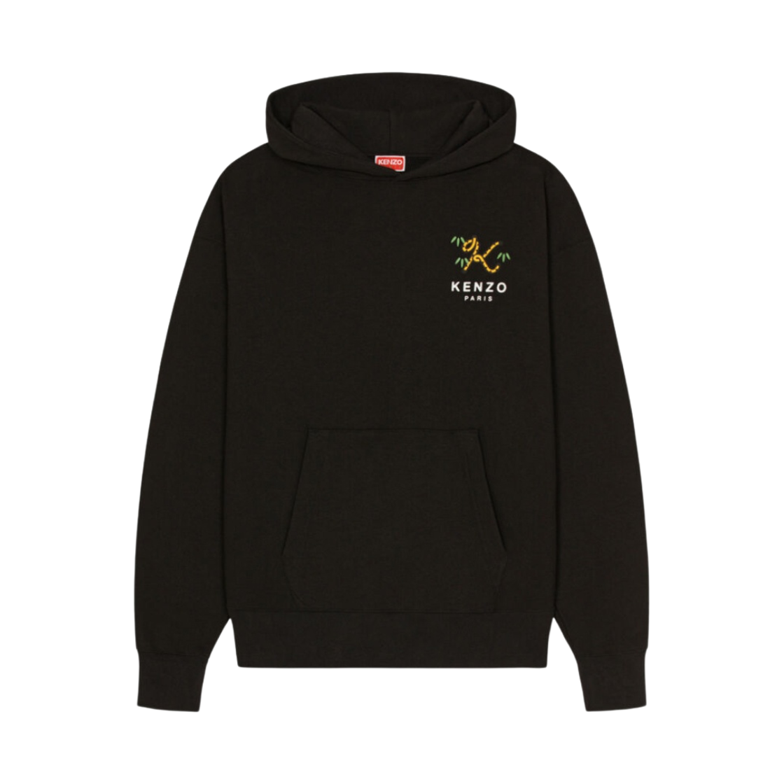 겐조 타이거 테일 오버사이즈 후드 블랙(Kenzo Tiger Tail Oversize Hoodie Black) - 2