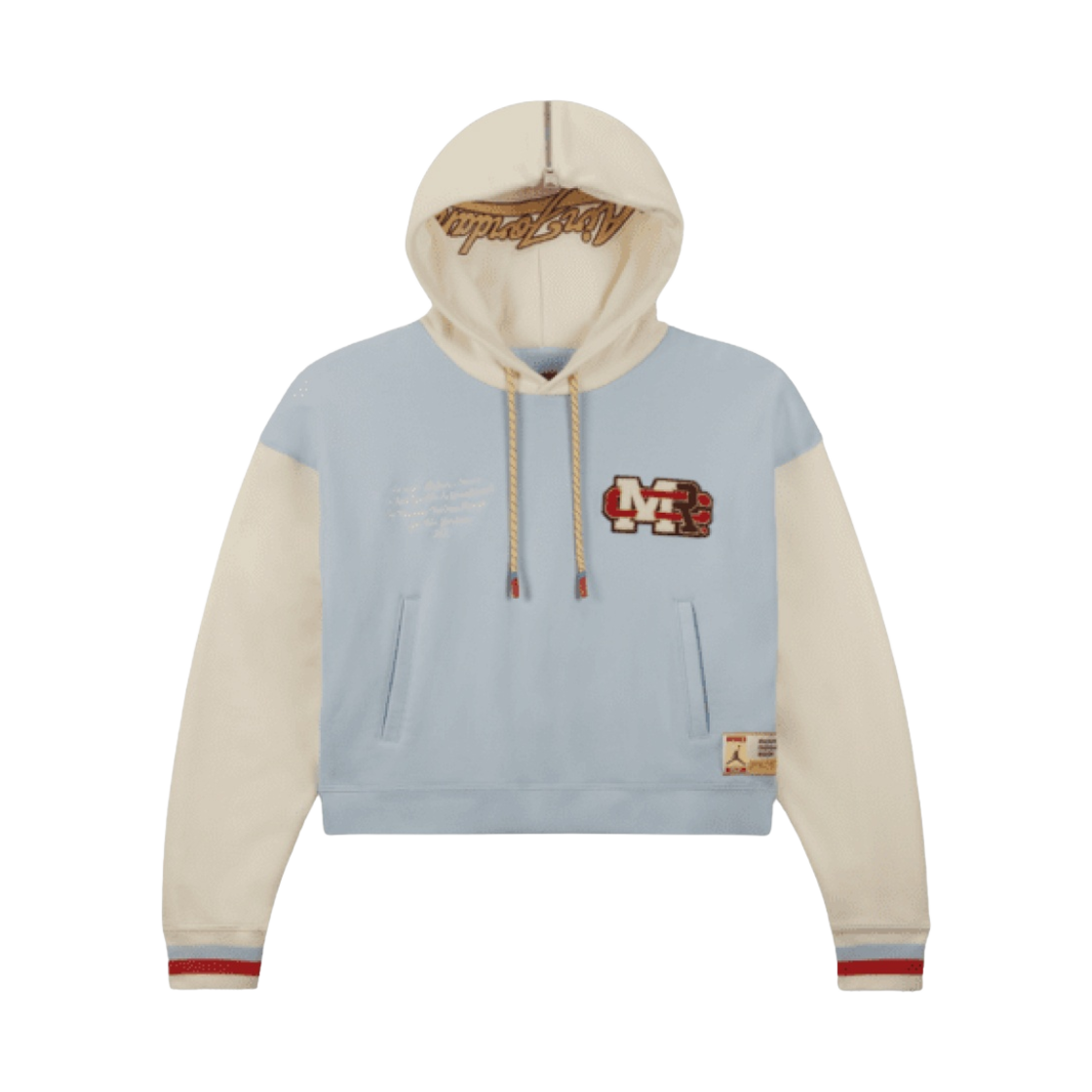 DJ9763-447 (W) Jordan x Maison Chateau Rouge Fleece Top Blue Sail - Asia - 대표 이미지 #1