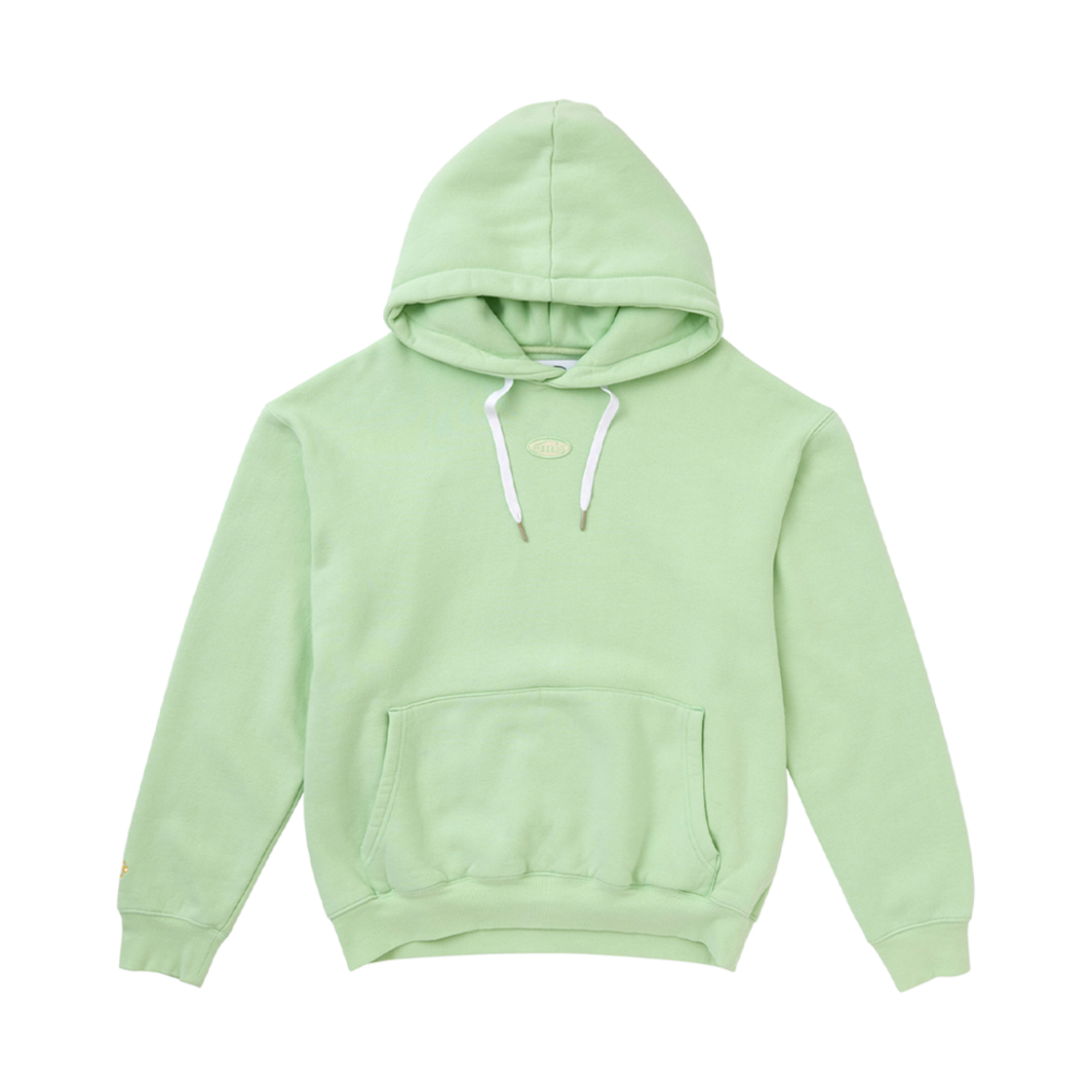 (W) 이미스 풋 프린트 후드 민트((W) Emis Foot Print Hoodie Mint)