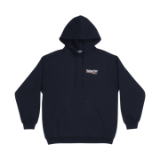 Balenciaga Political Campaign Medium Fit Hoodie Black