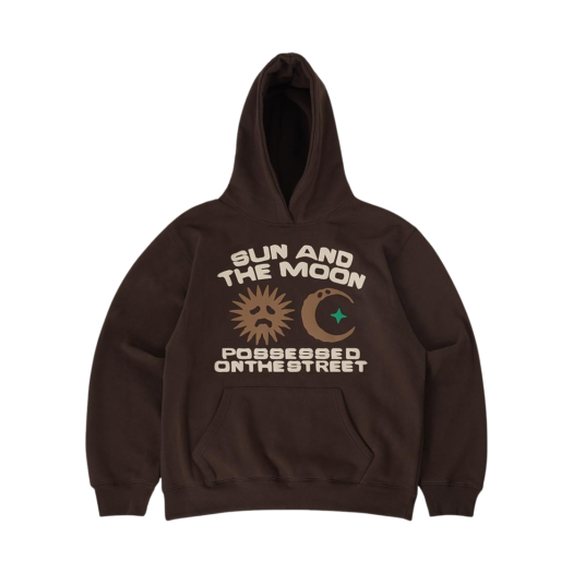 PS23FWHD02BR POTS All Day Hoodie Brown