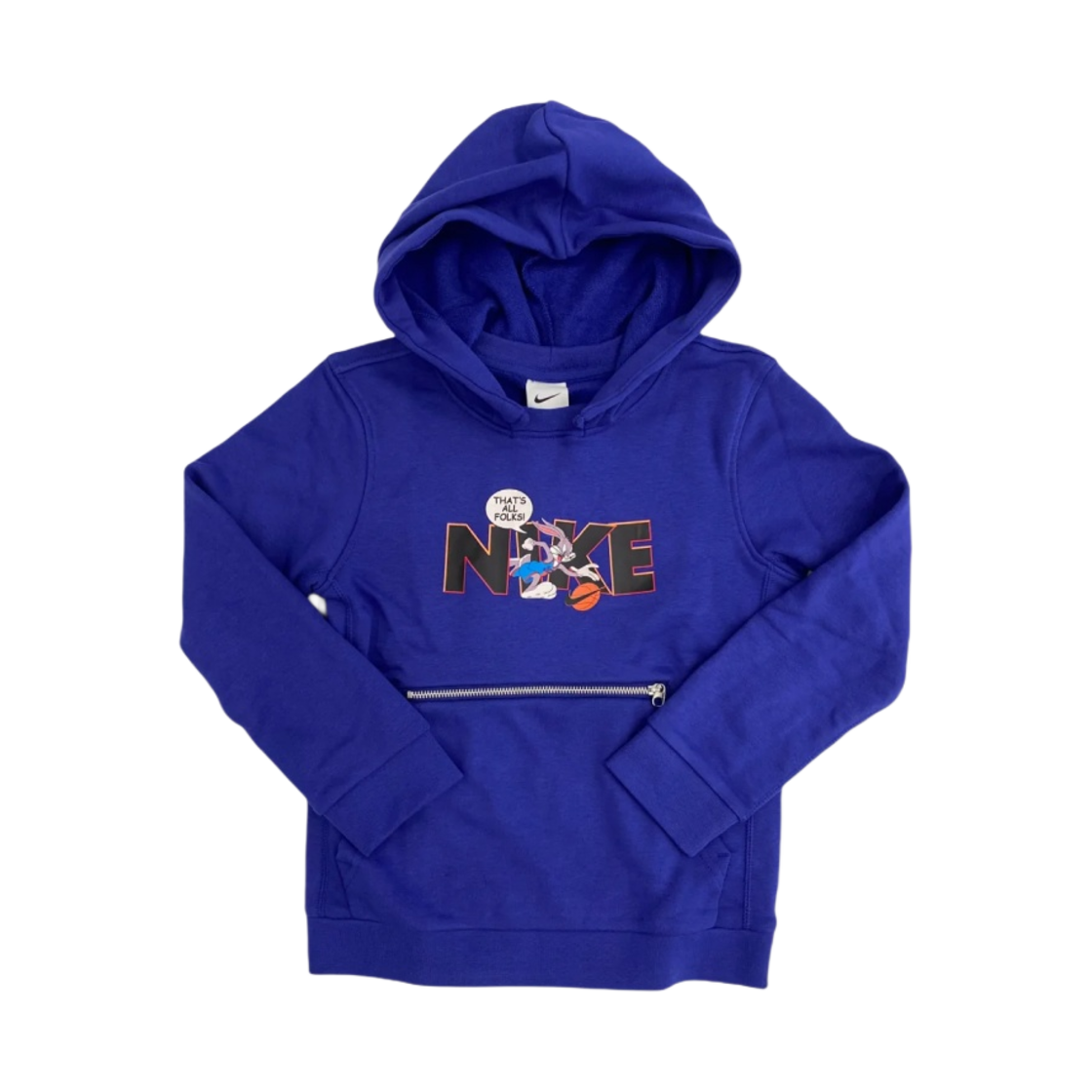 (키즈) 나이키 x 스페이스 잼: 새로운 시대 드라이핏 후드 라이트 콩코드((Kids) Nike x Space Jam: A New Legacy Dri-Fit Hoodie Light Concord)