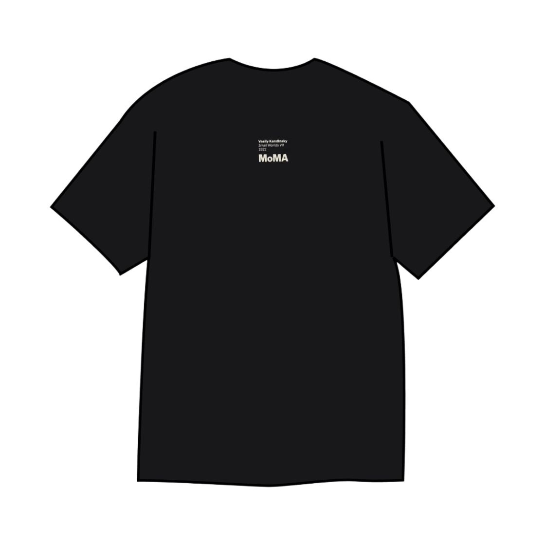 유니클로 UT x 모마 바실리 칸딘스키 티셔츠 블랙(Uniqlo UT x MoMA Vasily Kandinsky T-Shirt Black) - 1