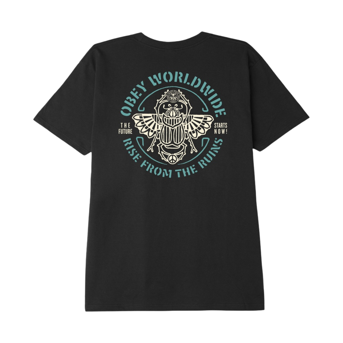 165263226 Obey Beetle Classic T-Shirt Black