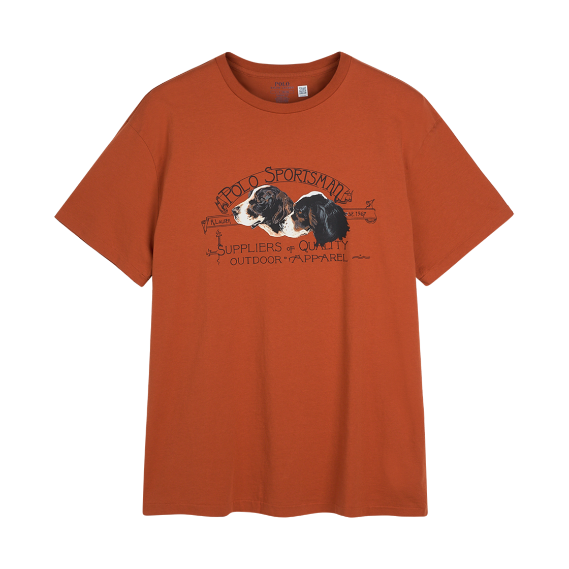 [KREAM Exclusive / 30%적립] 폴로 랄프 로렌 베스트 프렌드 클래식핏 티셔츠 오렌지 - 24FW