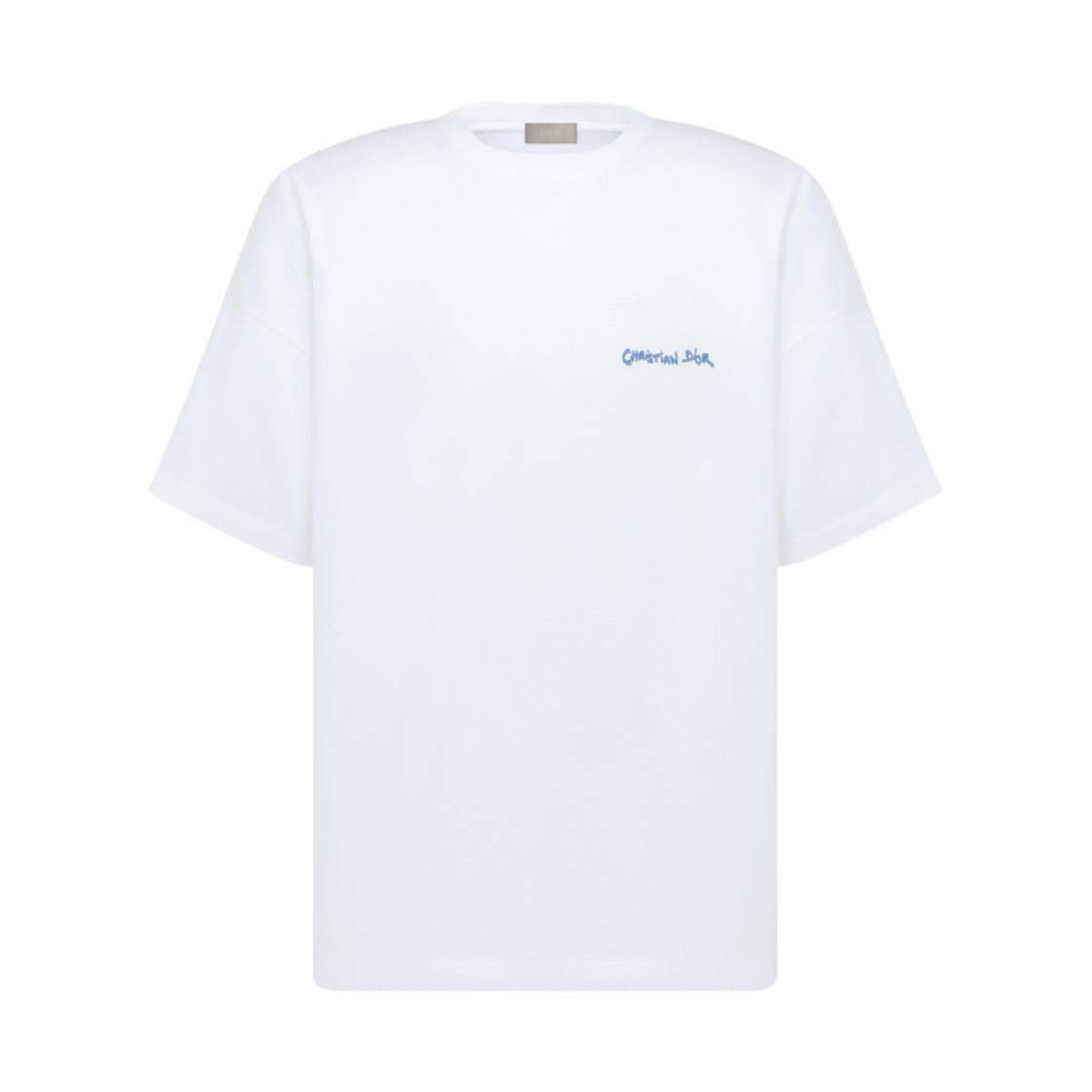 Tee Shirt Maglia Dior Uomo Bianca Dior Homme 'Christian Dior