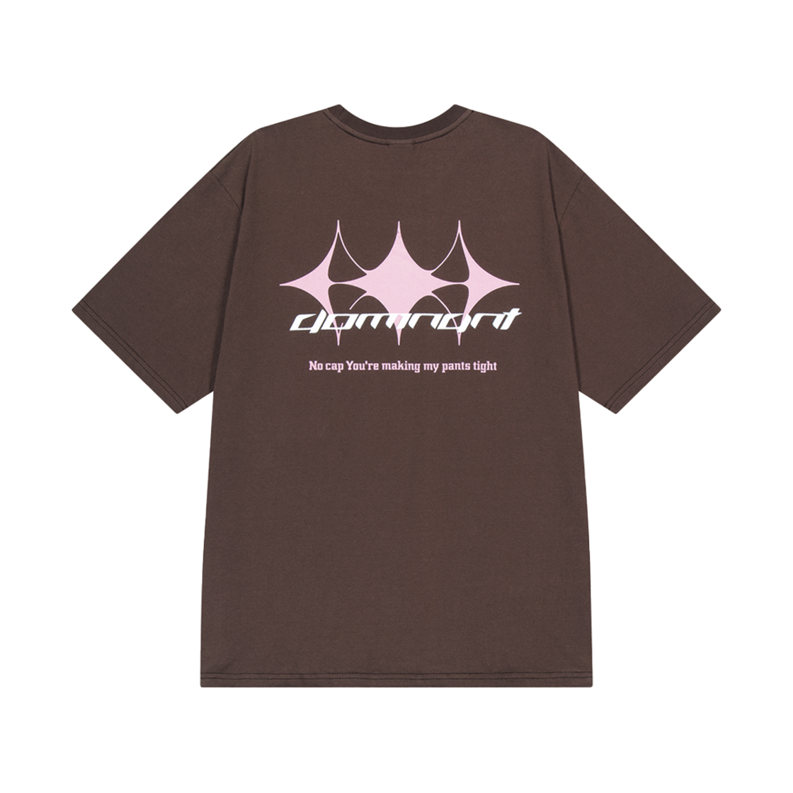 DMNT24SSTS_05 Dominant Spade T-Shirt Brown
