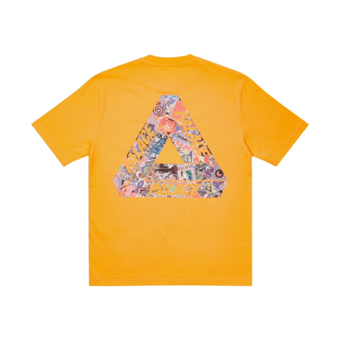 팔라스 트라이스티커 팩 티셔츠 라이트 오렌지 - 21FW(Palace Tri-Sticker Pack T-Shirt Light Orange - 21FW) - 1