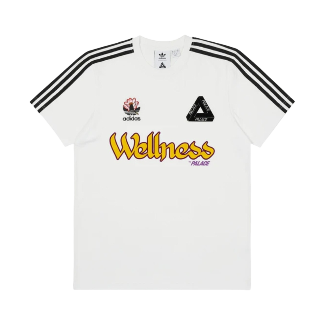 팔라스 x 아디다스 팔라스테 티셔츠 화이트 - 21FW(Palace x Adidas Palaste T-Shirt White - 21FW)