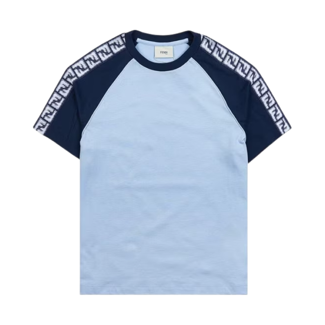 JMI4257AJF11H1 (Kids) Fendi Jersey T-Shirt Blue