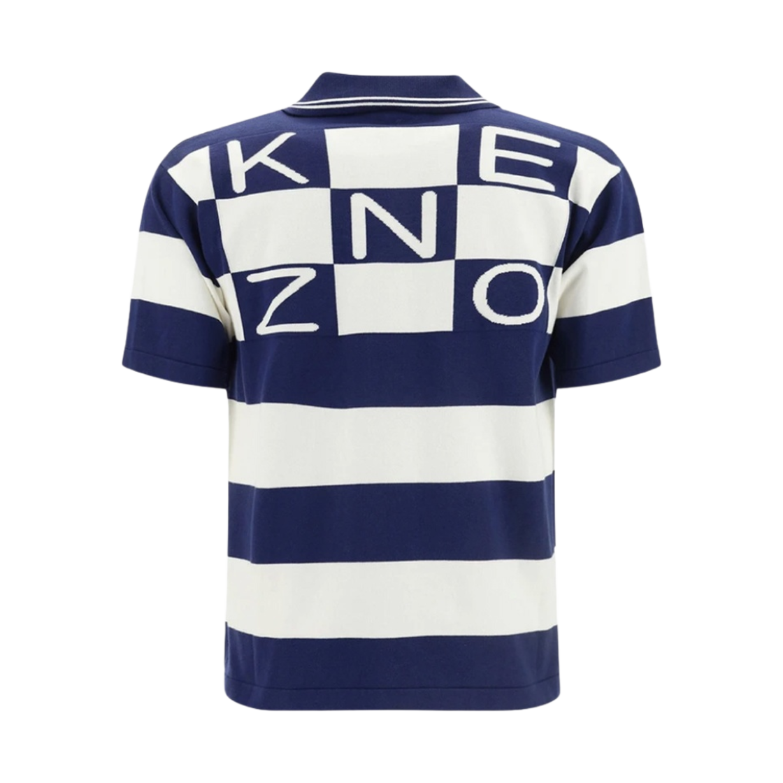 겐조 노티컬 스트라이프 폴로 셔츠 미드나잇 블루(Kenzo Nautical Stripes Polo Shirt Midnight Blue) - 2