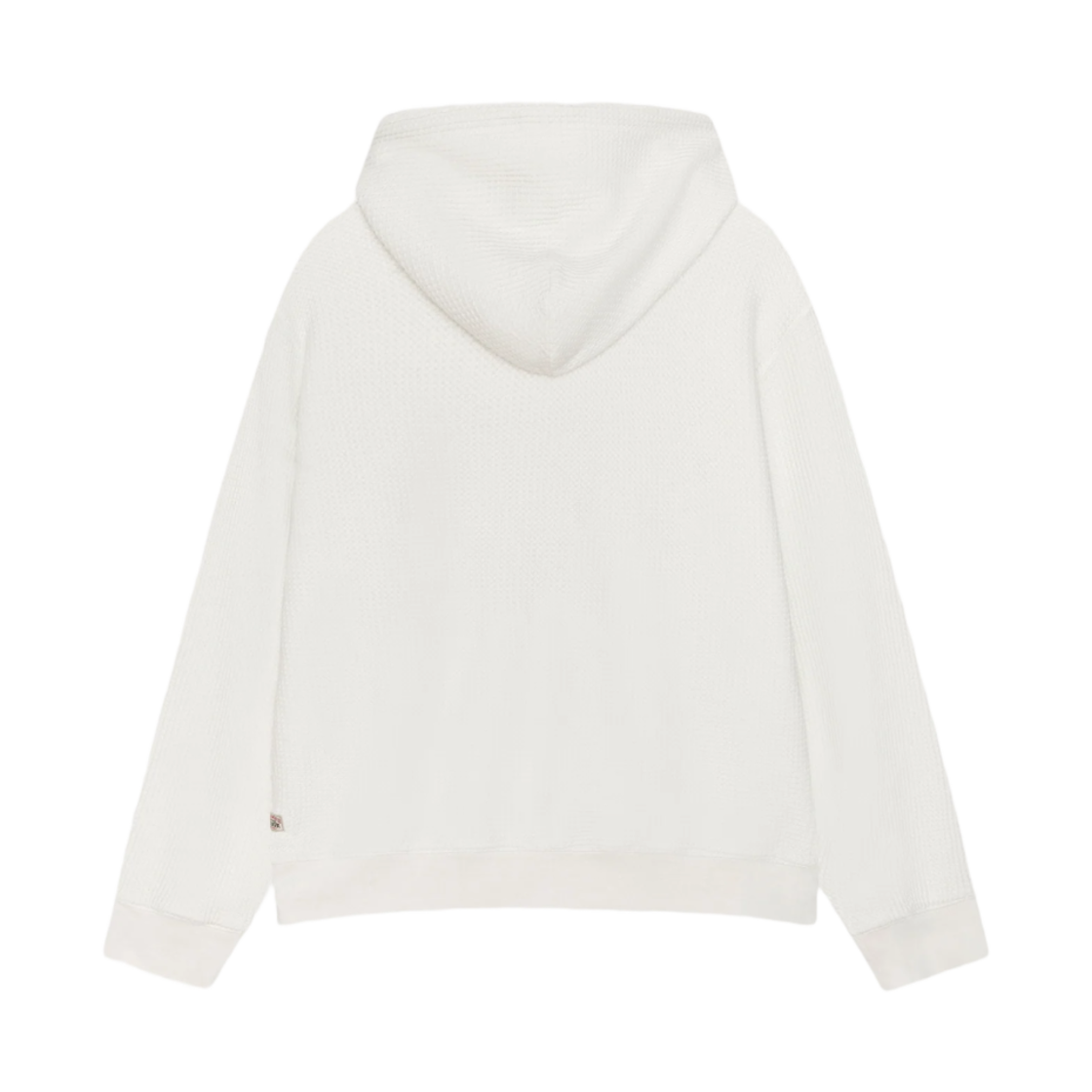 스투시 더블 레이어 와플 집 후드 오프 화이트(Stussy Double Layer Waffle Zip Hoodie Off White) - 2