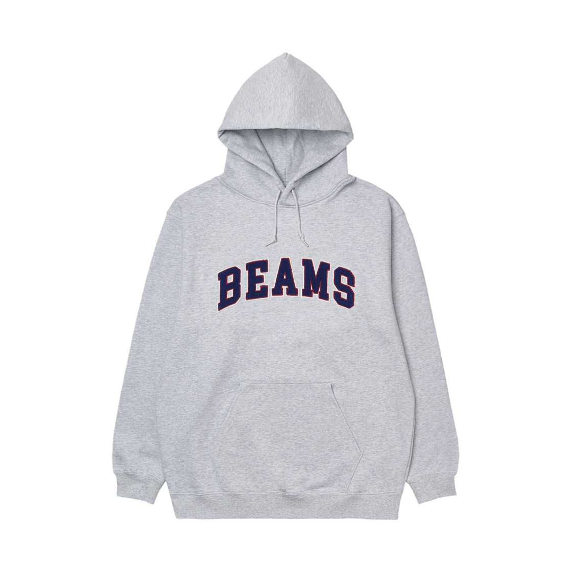 - Beams Basic Hoodie Ash Grey