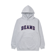Beams Basic Hoodie Ash Grey