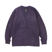 Needles Mohair Cardigan Purple