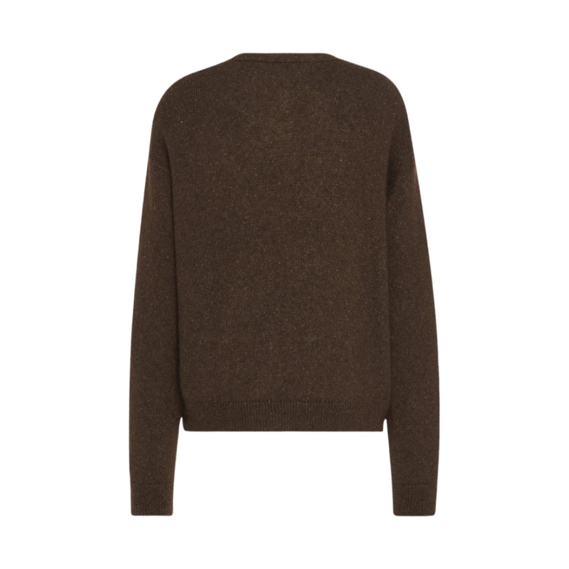 더 로우 하우저 가디건 실크 앤 모헤어 브라운 멜란지(The Row Howser Cardigan in Silk and Mohair Brown Melange) - 2